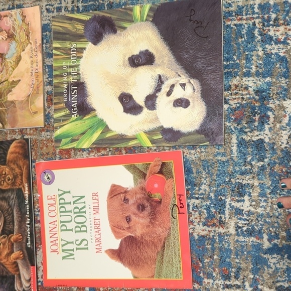 Scholastic Non Fiction Book Set of 5 PB Books Baby Animals My Puppy is Born - Picture 3 of 10